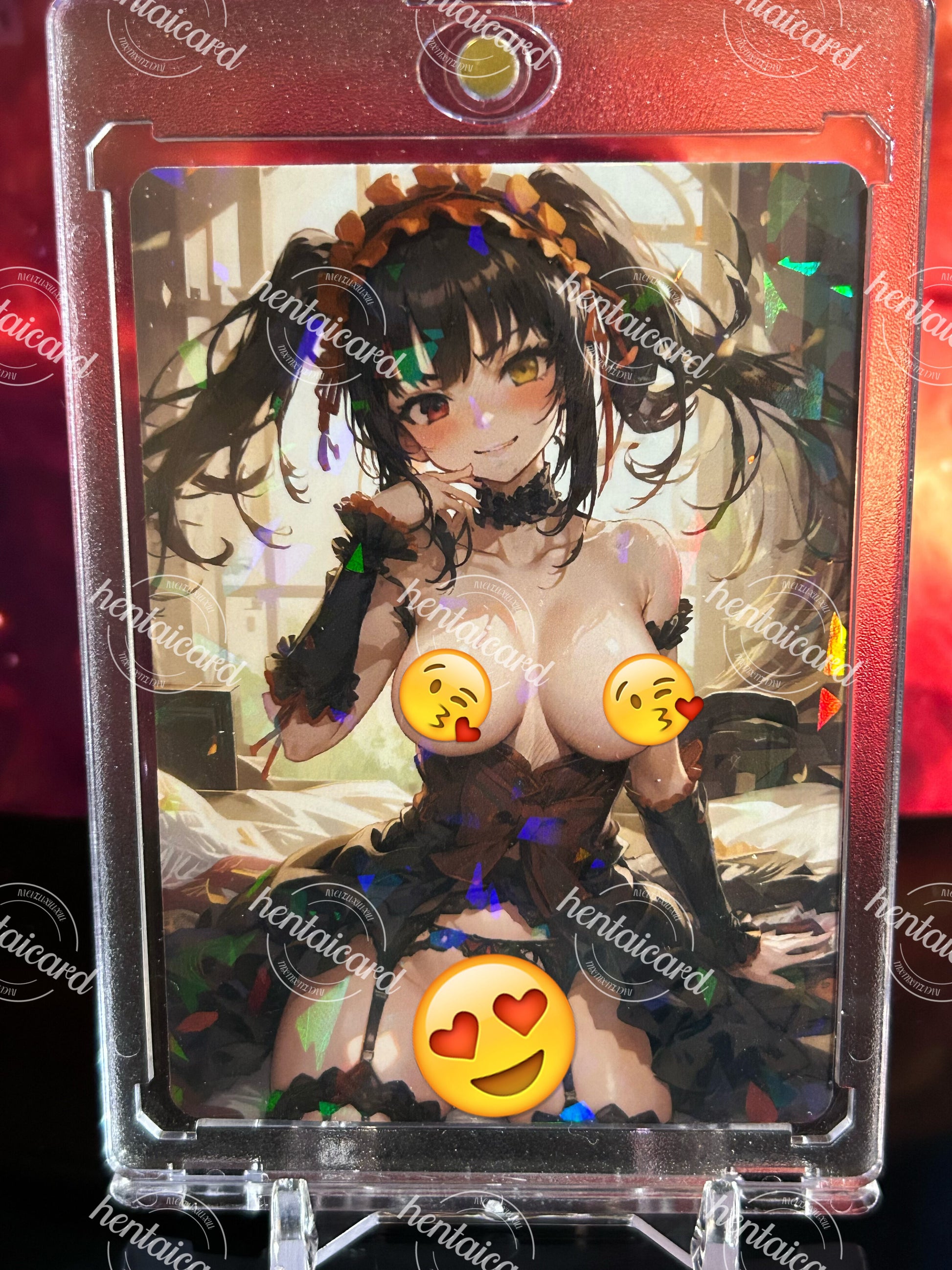 DATE A LIVE Tokisaki Kurumi Hentai Mature Sexy Waifu Anime Doujin Car –  Hentaicard